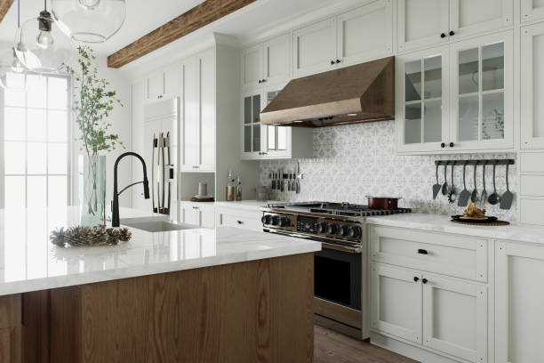 Hardwood kitchen floor Turtle Lake